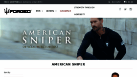 What Americansniper.com website looked like in 2017 (6 years ago)