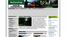 What Autostopem.net website looked like in 2017 (6 years ago)