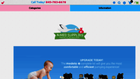 What Amedsupplies.com website looked like in 2017 (6 years ago)