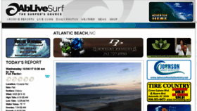 What Ablivesurf.com website looked like in 2017 (6 years ago)