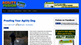 What Agilityfusion.com website looked like in 2017 (6 years ago)