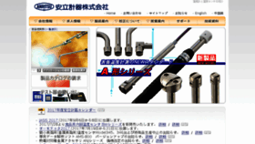 What Anritsu-meter.co.jp website looked like in 2017 (6 years ago)