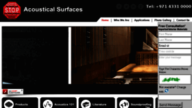 What Acousticalsurfaces.ae website looked like in 2017 (6 years ago)