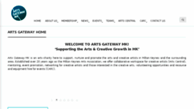 What Artsgatewaymk.org.uk website looked like in 2017 (6 years ago)