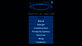 What Aquaticpoolsms.com website looked like in 2017 (8 years ago)