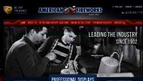 What Americanfireworks.com website looked like in 2017 (6 years ago)