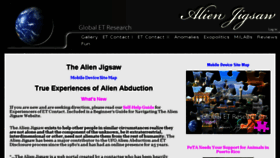 What Alienjigsaw.com website looked like in 2017 (6 years ago)