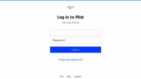 What App.pilot.co website looked like in 2017 (6 years ago)