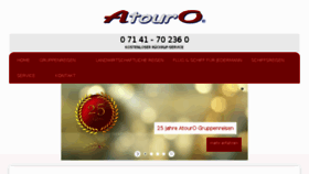 What Atouro.de website looked like in 2017 (6 years ago)