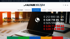 What Alfabebilgisayar.com website looked like in 2017 (6 years ago)