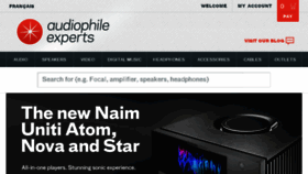 What Audiophileexperts.com website looked like in 2017 (6 years ago)