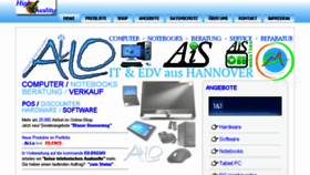 What Ai-lo.de website looked like in 2017 (8 years ago)