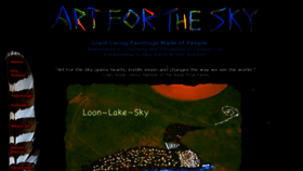 What Artforthesky.com website looked like in 2017 (6 years ago)