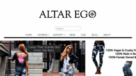 What Altaregoapparel.com website looked like in 2017 (6 years ago)