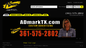 What Admarktx.com website looked like in 2017 (6 years ago)