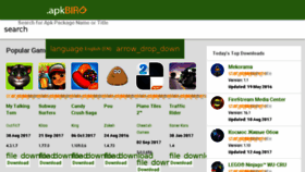 What Apkbird.com website looked like in 2017 (6 years ago)