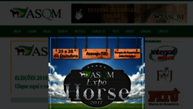 What Asqm.com.br website looked like in 2017 (6 years ago)