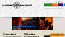What Aai.org website looked like in 2017 (6 years ago)