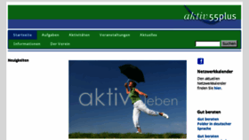 What Aktiv55plus.de website looked like in 2017 (6 years ago)