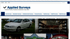 What Appliedsurveys.com website looked like in 2017 (6 years ago)
