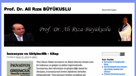 What Alirizabuyukuslu.com website looked like in 2017 (6 years ago)