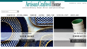 What Artisancraftedhome.com website looked like in 2017 (6 years ago)