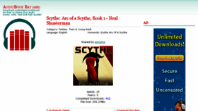 What Audiobookbay.nl website looked like in 2017 (8 years ago)