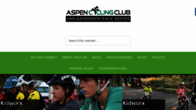 What Aspencyclingclub.org website looked like in 2017 (8 years ago)