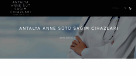 What Antalyaannesutu.com website looked like in 2017 (6 years ago)