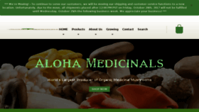 What Alohamedicinals.com website looked like in 2017 (6 years ago)