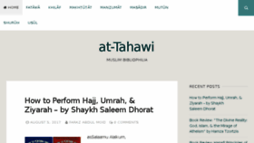 What Attahawi.com website looked like in 2017 (6 years ago)