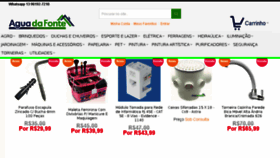 What Aguadafontemateriais.com.br website looked like in 2017 (6 years ago)