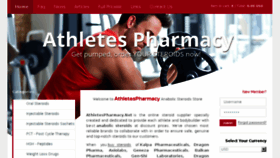 What Athletespharmacy.net website looked like in 2017 (6 years ago)