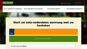What Autos.onderdelenlijn.nl website looked like in 2017 (6 years ago)