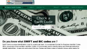 What Allbankswiftcodes.com website looked like in 2017 (6 years ago)