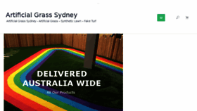 What Artificialgrasssydney.com.au website looked like in 2017 (6 years ago)
