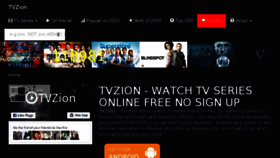 What Alltvzion.pro website looked like in 2017 (6 years ago)