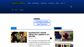 What Androidfunz.com website looked like in 2017 (8 years ago)