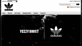 What Adidasoutletsale.com website looked like in 2017 (6 years ago)
