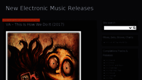 What Alldj.org website looked like in 2017 (8 years ago)