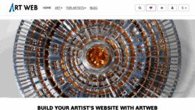 What Artweb.com website looked like in 2017 (6 years ago)