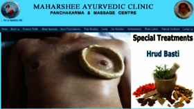What Ayurpanchakarma.com website looked like in 2017 (6 years ago)
