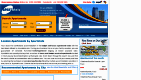 What Apartotels.com website looked like in 2011 (13 years ago)