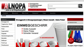 What Alnopa.de website looked like in 2017 (6 years ago)