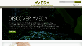 What Aveda-me.com website looked like in 2017 (6 years ago)