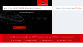 What Axonhonda.com website looked like in 2017 (6 years ago)