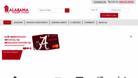 What Alabamacu.com website looked like in 2017 (6 years ago)