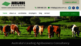 What Agrijobs.com.au website looked like in 2017 (6 years ago)