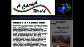 What Acolorfulworld.com website looked like in 2017 (6 years ago)