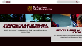 What Asf.edu.mx website looked like in 2017 (6 years ago)